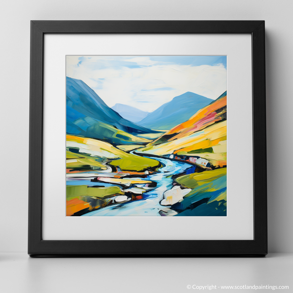 Framed version of Glen Shiel