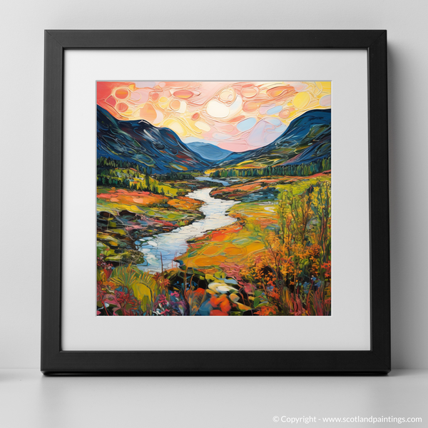 Framed version of Glen Affric