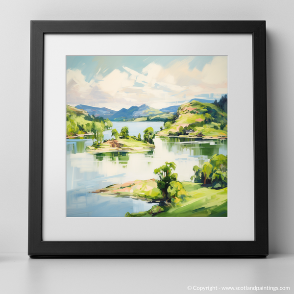 Framed version of Loch Katrine