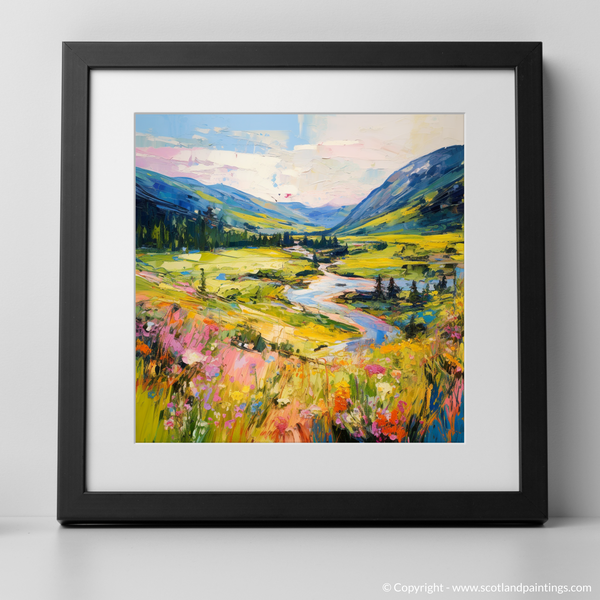 Framed version of Glen Strathfarrar