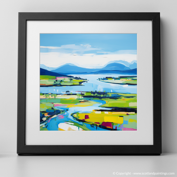 Framed version of Loch Leven