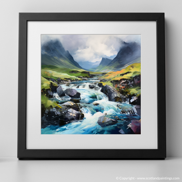 Framed version of Isle of Skye