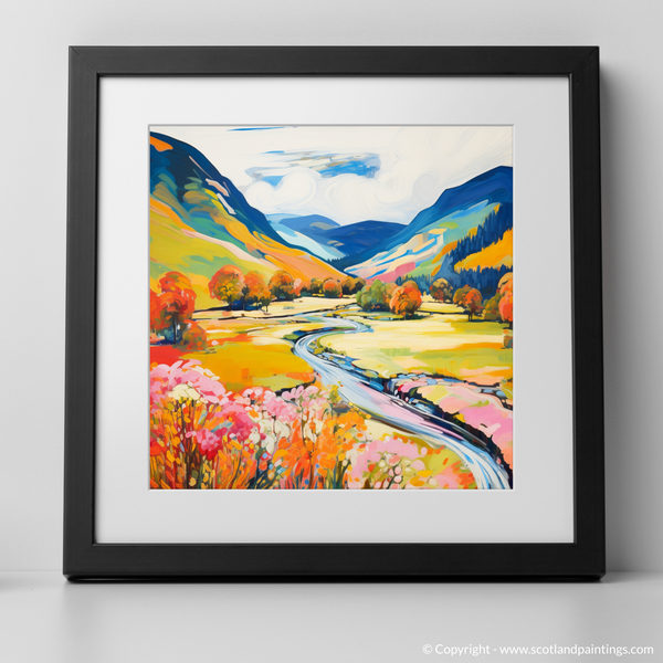 Framed version of Glen Lyon