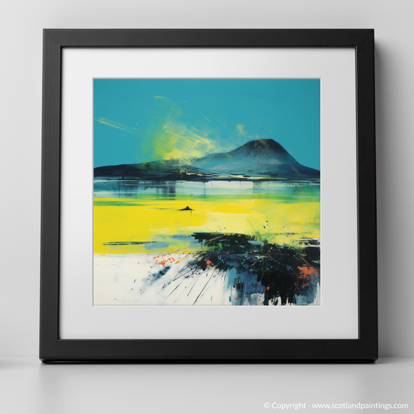 Framed version of Isle of Jura