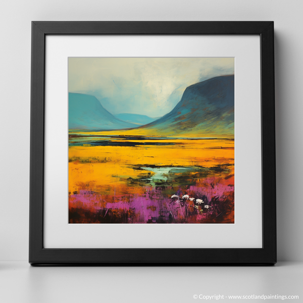 Framed version of Glen Sannox