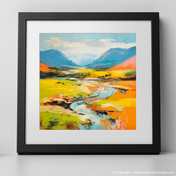 Framed version of Glen Orchy