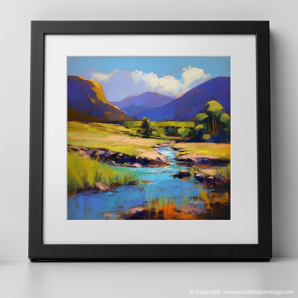 Framed version of Glen Lyon