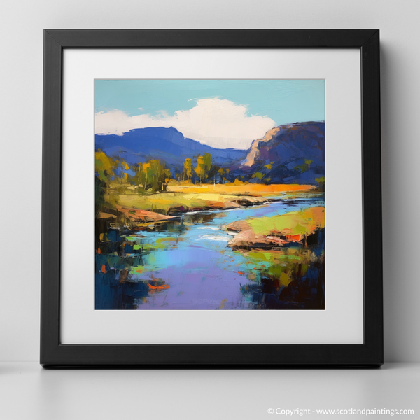 Framed version of River Tummel