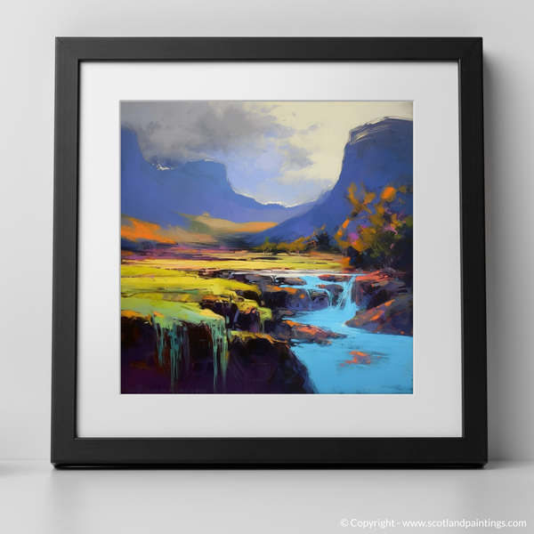 Framed version of Isle of Skye