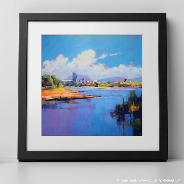 Framed version of River Clyde