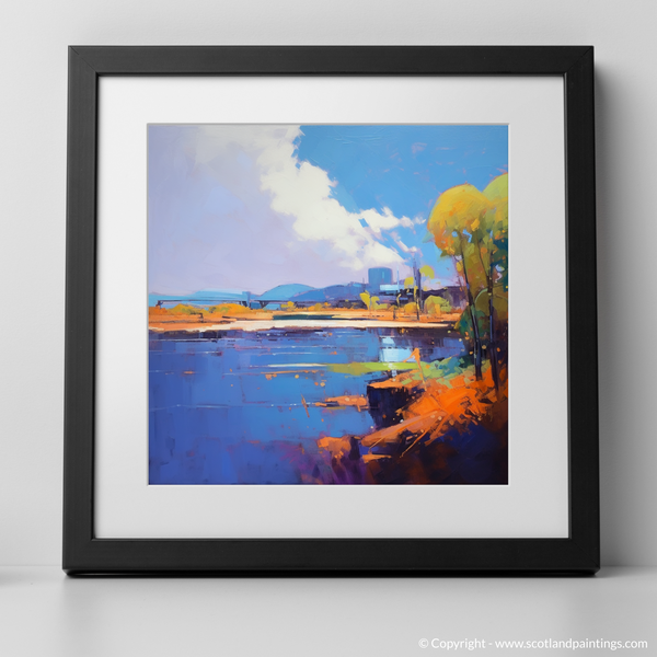 Framed version of River Clyde