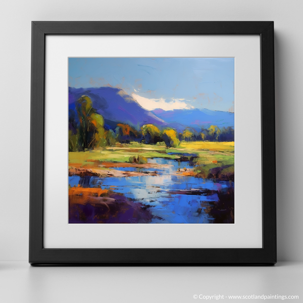 Framed version of River Spean