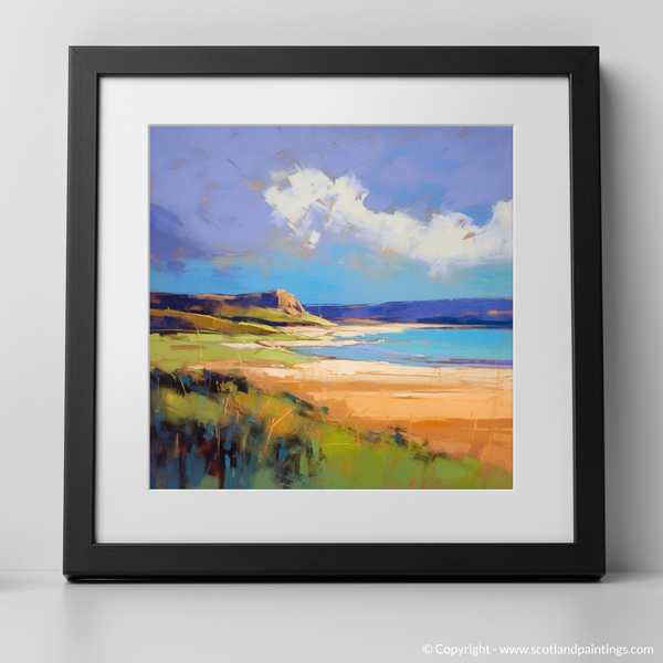 Framed version of St Cyrus Beach