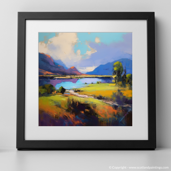 Framed version of Loch Shiel