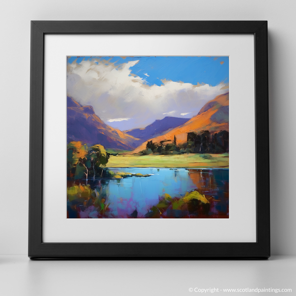 Framed version of Loch Shiel