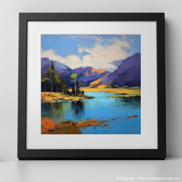 Framed version of Loch Morar