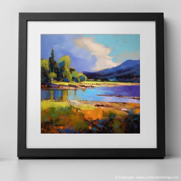 Framed version of Loch Faskally