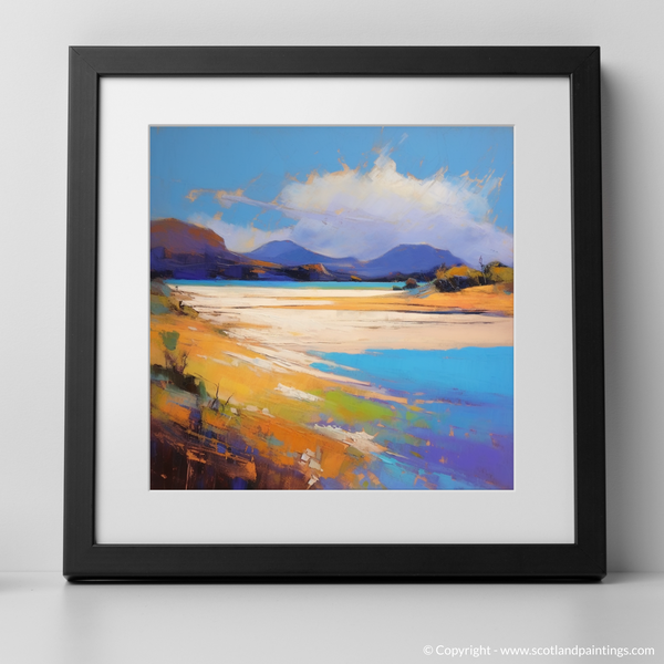 Framed version of Mellon Udrigle Beach