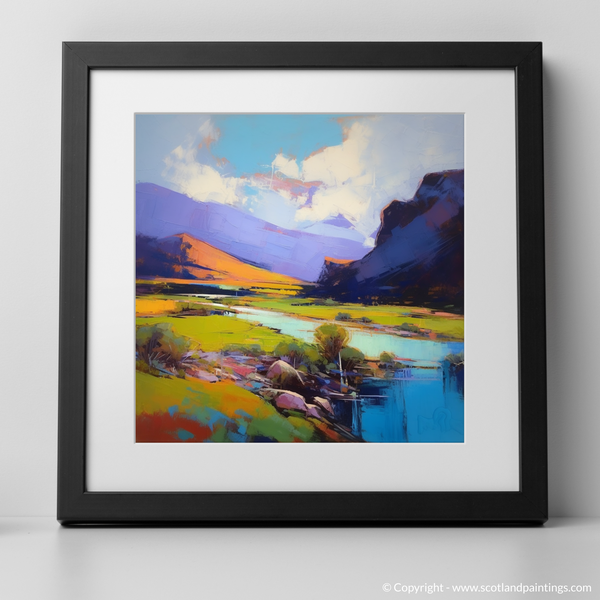 Framed version of Glen Shiel