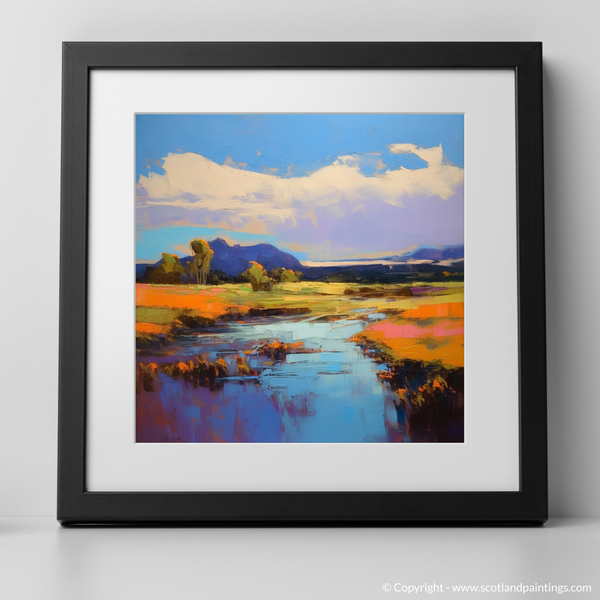 Framed version of River Forth