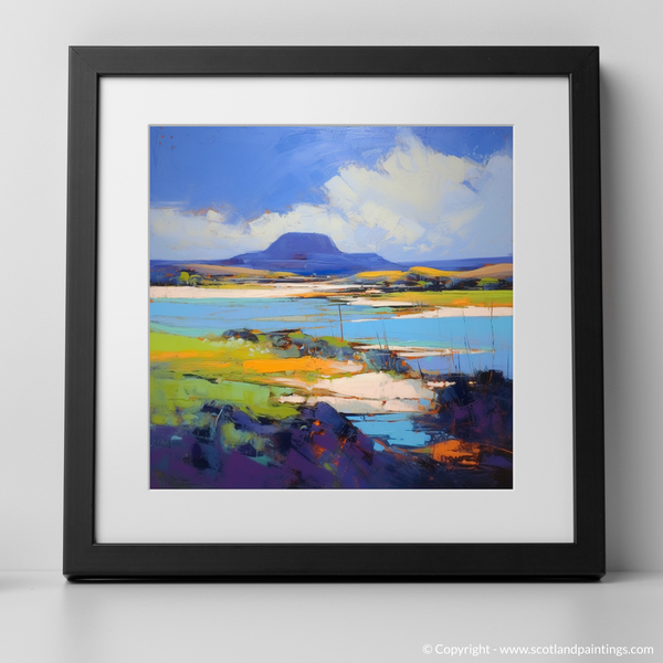 Framed version of Isle of Barra