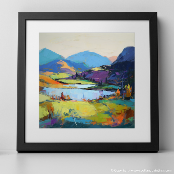 Framed version of Loch Morar