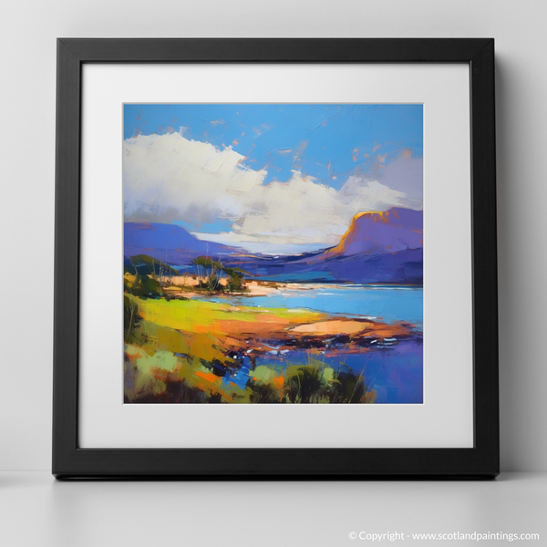 Framed version of Isle of Raasay