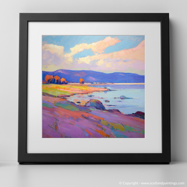 Framed version of Longniddry Beach