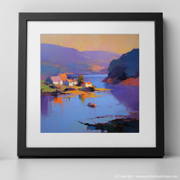 Framed version of St Abba's Harbour