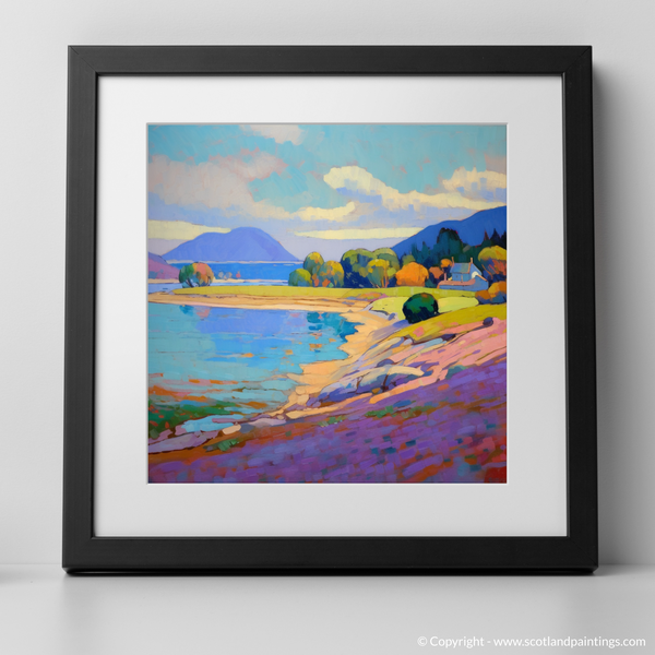 Framed version of Largo Bay