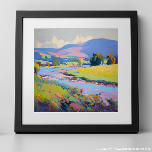 Framed version of River Tweed