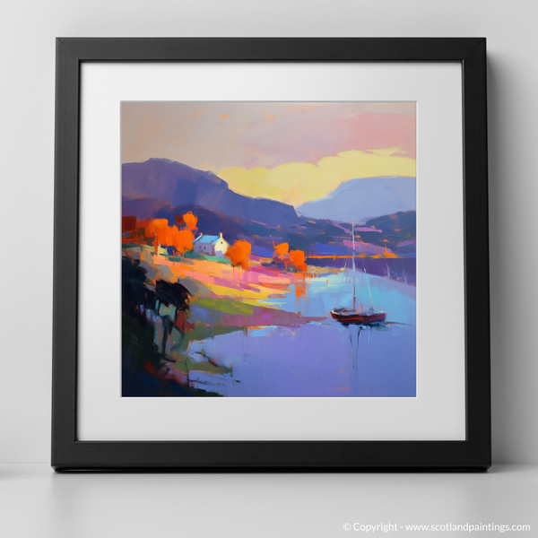 Framed version of St Abba's Harbour