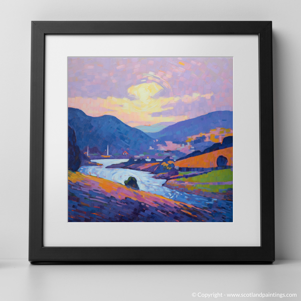 Framed version of Whitehills Harbour