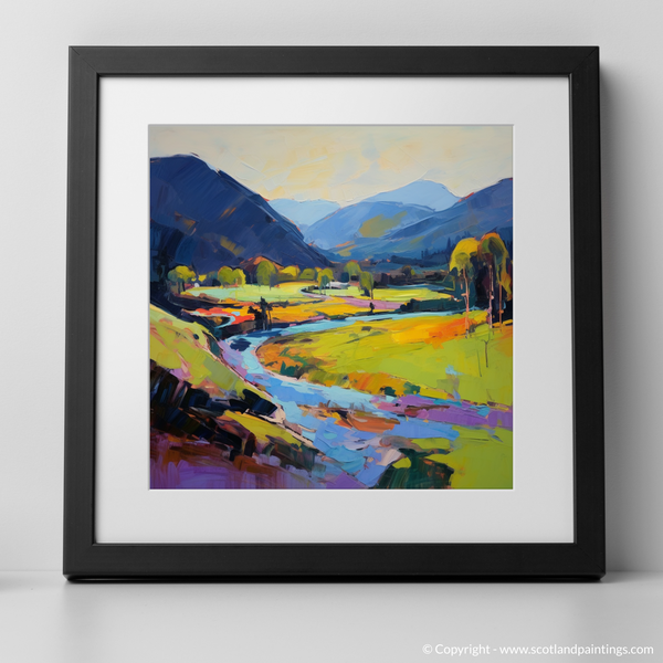 Framed version of Glen Esk