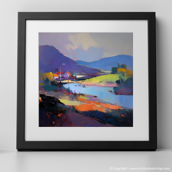 Framed version of Gairloch Harbour