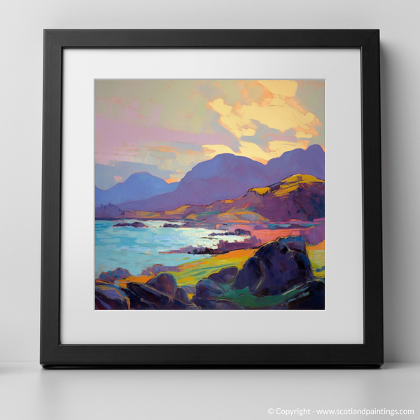 Framed version of Easdale Sound