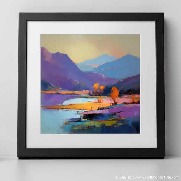 Framed version of Loch Morar