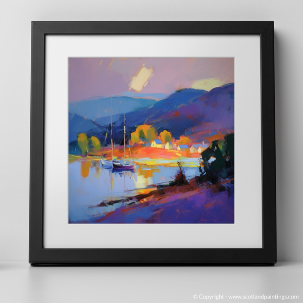 Framed version of Tarbert Marina