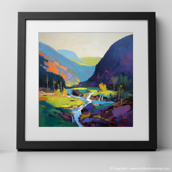 Framed version of Steall Falls