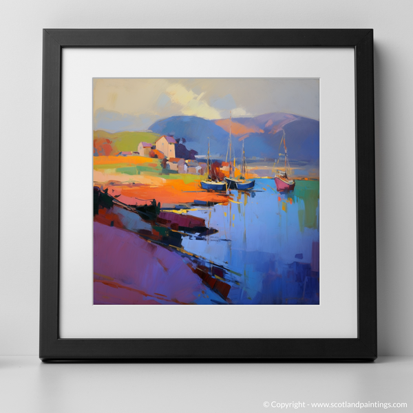 Framed version of Eyemouth Harbour