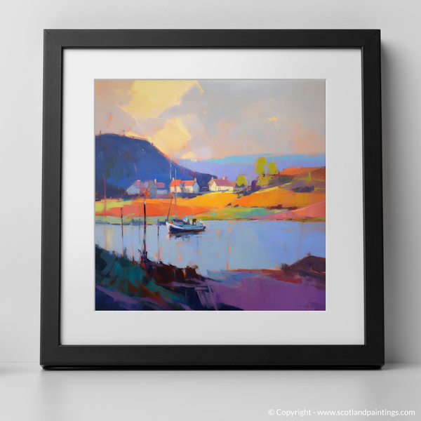 Framed version of Eyemouth Harbour