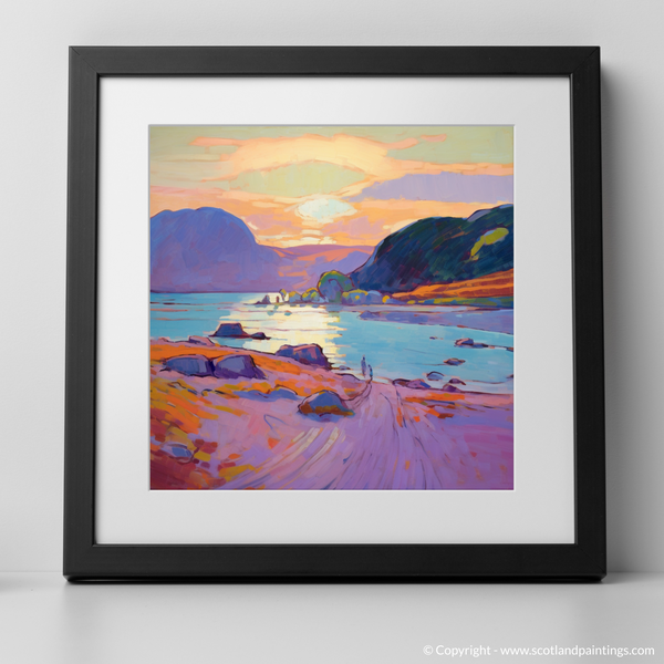 Framed version of Achmelvich Beach