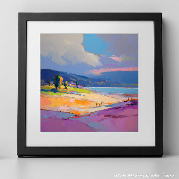 Framed version of Nairn Beach