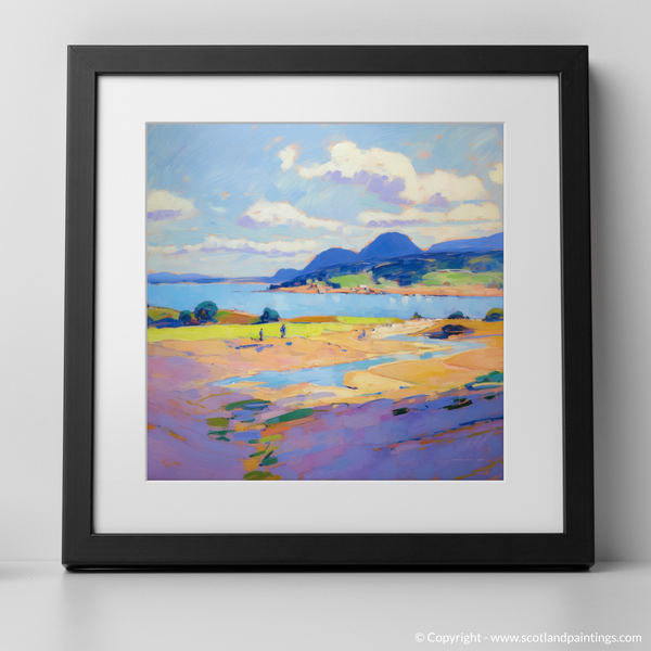 Framed version of Longniddry Beach