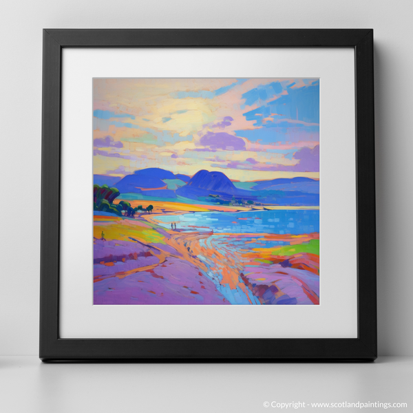 Framed version of Longniddry Beach