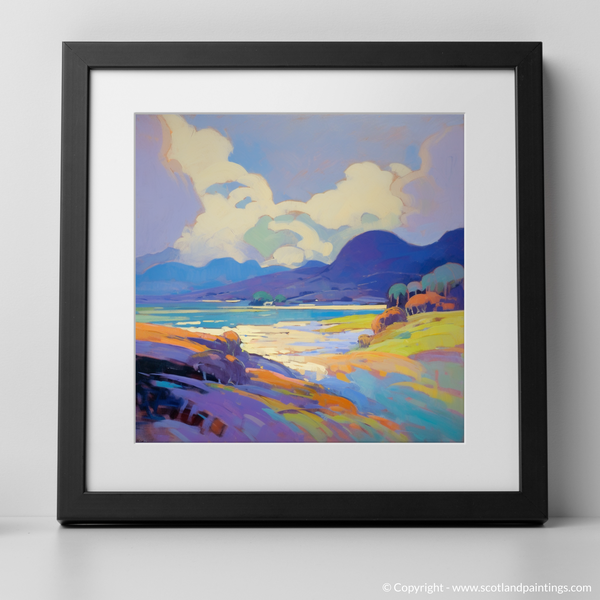 Framed version of Mellon Udrigle Beach