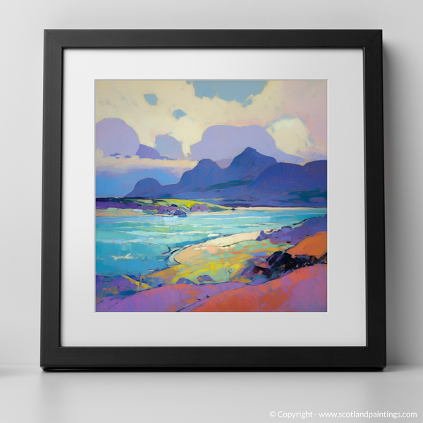 Framed version of Mellon Udrigle Beach