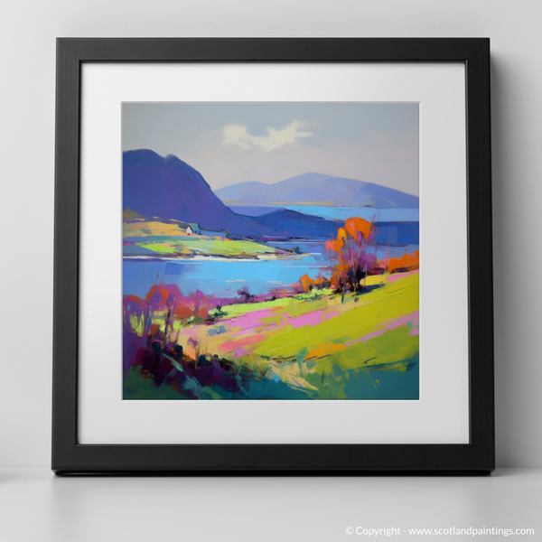 Framed version of Isle of Mull