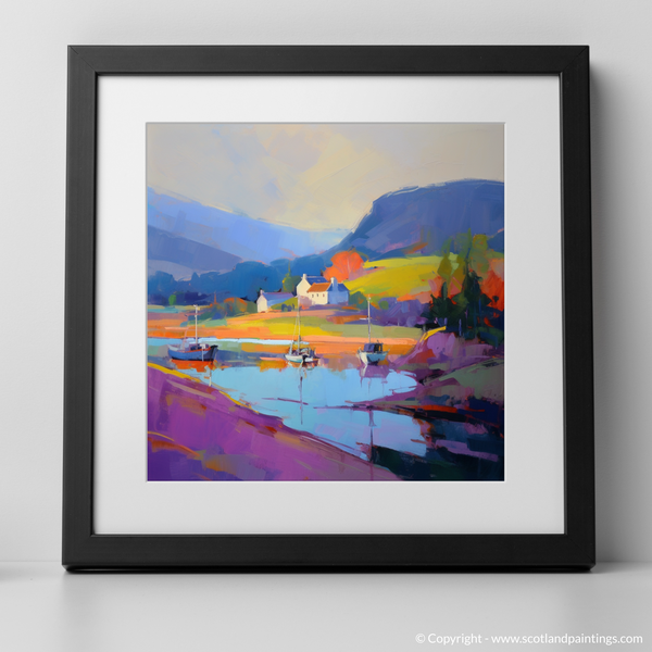 Framed version of St Abba's Harbour