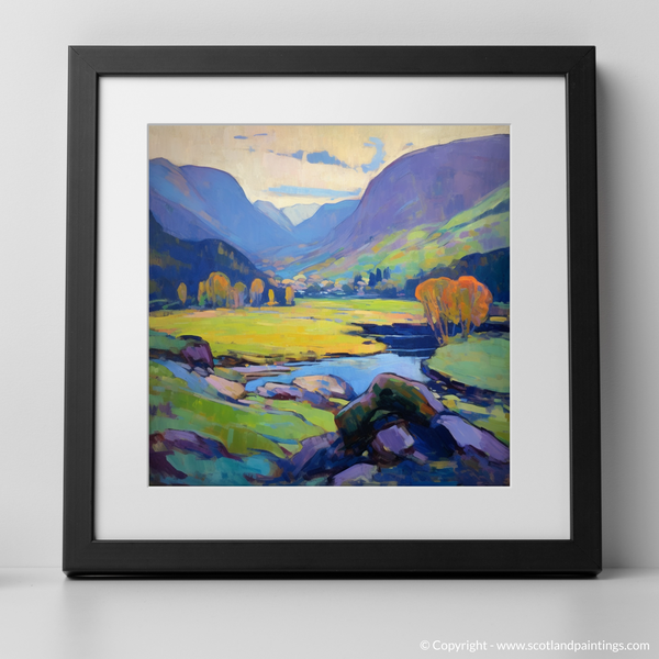 Framed version of Glen Strathfarrar